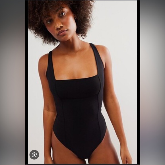 NWOT Free People Love to Love You Bodysuit XS Eggplant - Picture 8 of 10